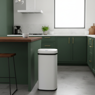 Sensor-Mülleimer DEUS, 58 Liter, weiß