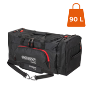 Schulter-Reisetasche JERGY, 90 l, 65x32x33 cm, schwarz