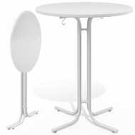 Stehtisch RAUL, klappbar,110x80cm, weiß
