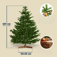 Künstlicher Weihnachtsbaum FROST, grün