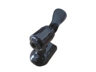 Zapfhahn für COZY Glűhweinkocher, 0,9 cm, schwarz