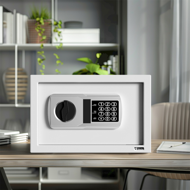 Elektrischer Möbeltresor SAFETY, 31x20x20 cm, silber