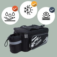 Fahrradtasche BIKER, 13l, schwarz 