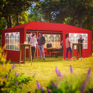 Party-Zelt NEAPOL, 3x6 m, rot
