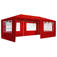 Party-Zelt NEAPOL, 3x6 m, rot
