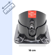 Solardusche KARIBIK, 35 l, schwarz