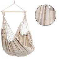 Hängesessel BOHO mit Kissen, Ø 61 cm, beige