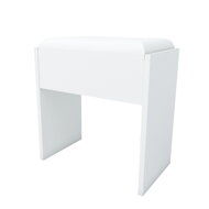 Hocker/Stuhl DIANA für Schminktisch, weiß