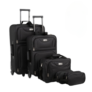 Kofferset TRAVEL, 5-teilig, schwarz