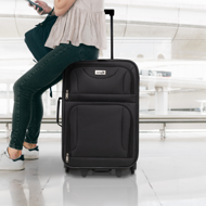 Kofferset TRAVEL, 5-teilig, schwarz
