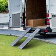 Auffahrrampen für Autos DRIVE, klappbar, 2er-Set, max. 400 kg, 160 cm, Stahl