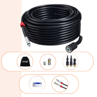 Rohrreinigungsset Premium, 30 m, schwarz