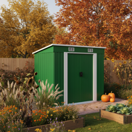 Geräteschuppen L, 196x122x182 cm, grün