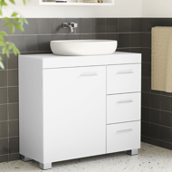 Waschbeckenunterschrank IVY, 30x70x64 cm, weiß