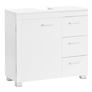 Waschbeckenunterschrank IVY, 30x70x64 cm, weiß