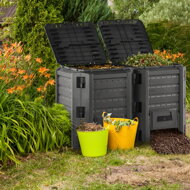 Gartenkomposter - Compogreen 800 l, schwarz