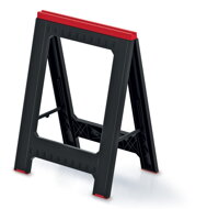 Ständer, Arbeitsbock TITAN, 2er-Set, 58x5x79 cm, schwarz/rot