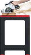 Ständer, Arbeitsbock TITAN, 2er-Set, 58x5x79 cm, schwarz/rot