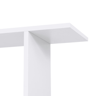 Bücherregal PRESTON, 70x24x190,5 cm, weiß