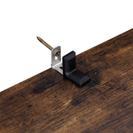 Bücherregal ODIN im Industrie-Stil, 86x25x140 cm, braun