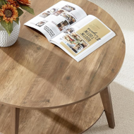 Couchtisch NORDIC, 80×45cm, braun