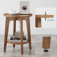 Couchtisch NORDIC, 40×50cm, braun