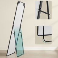 Rechteckspiegel NOIR, 160x50 cm, schwarz