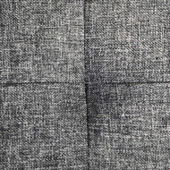 Sitzhocker mit Stauraum OTO, 76x38x38 cm, anthrazit