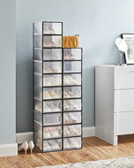 Schuh-Organizer MARI, schwarz/transparent
