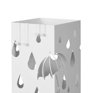 Metallständer für Regenschirme UMBRELLA, weiß