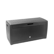 Aufbewahrungsbox RATO, 310L, 119x48x60cm, anthrazit