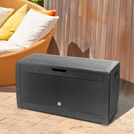 Aufbewahrungsbox RATO, 310L, 119x48x60cm, anthrazit