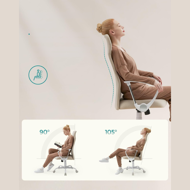 Bürostuhl DINA, max. 120 kg, beige/weiß