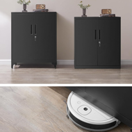 Metallschrank RAVEN, 40x80x90 cm, schwarz