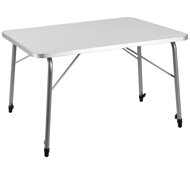 Campingklapptisch FOKA, 80x60x50/69 cm, weiß