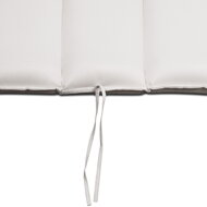 Auflage für Saunaliege BALI, 58x7x194 cm, beige