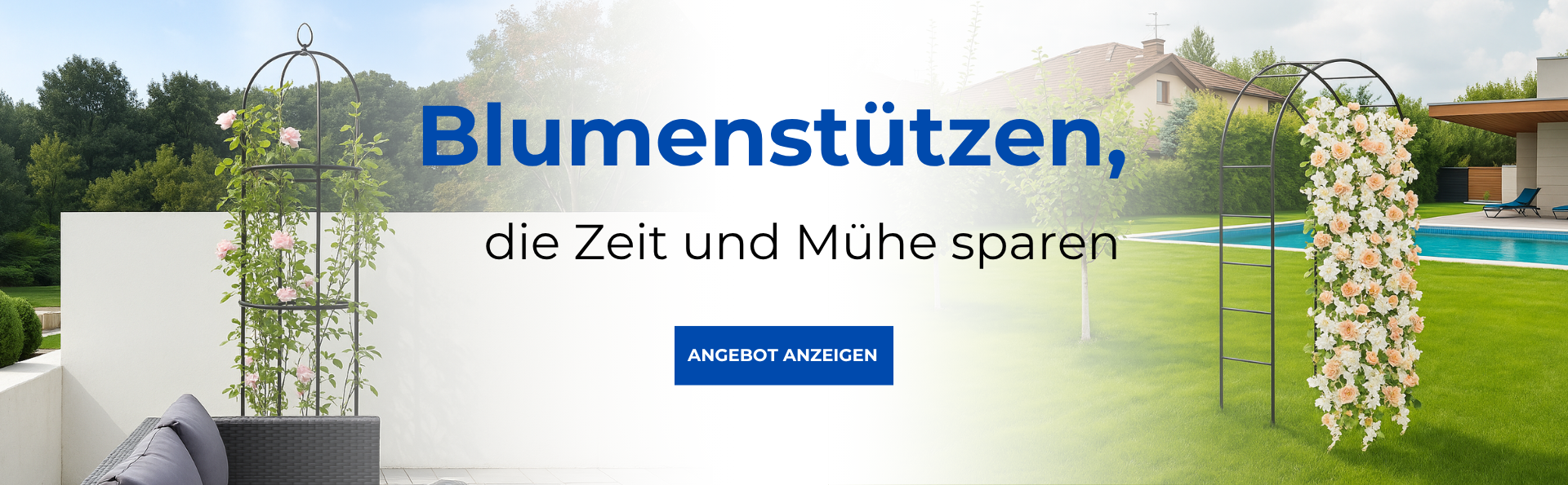 Blumenstützen