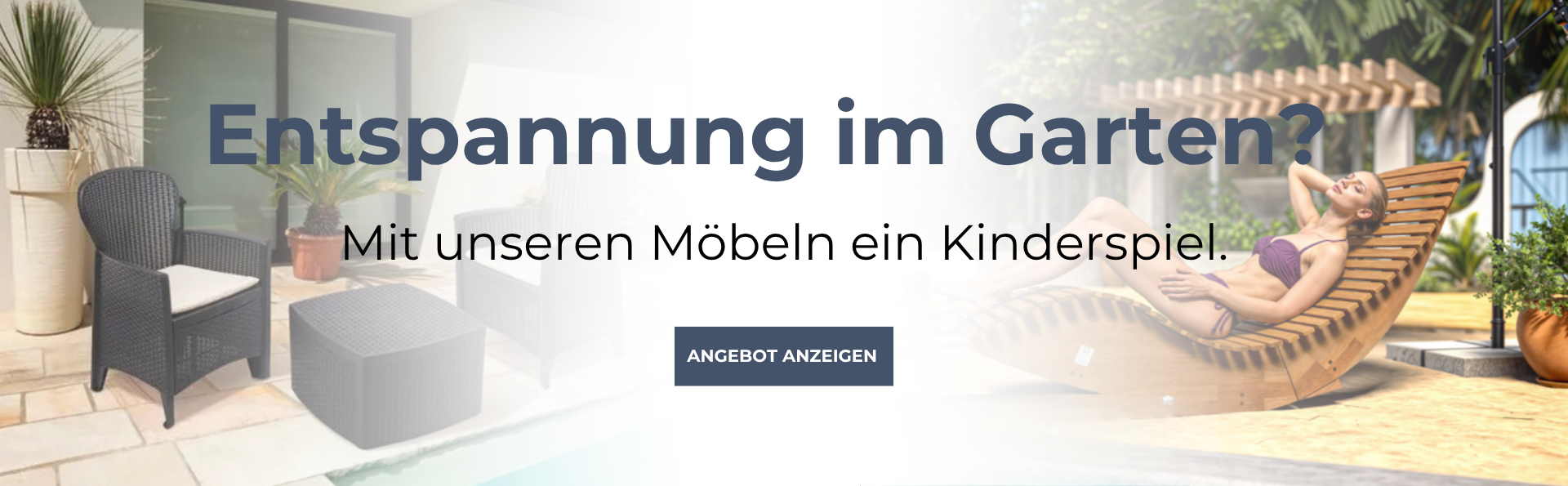 Entspannung im Garten