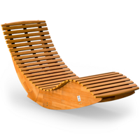 Schaukelliege BALI, 155x60x93cm, naturbraun