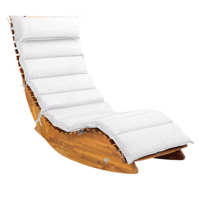 Auflage für Saunaliege BALI, 58x7x194 cm, beige