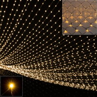 Weihnachtslichterkette NETTY, 200x150 cm, warmweiß