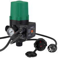 Druckschalter PUMP mit Kabel, 10 bar mit Manometer, grün