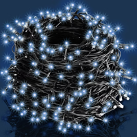 Weihnachts-Lichterkette SIMPLE, 60m, kaltweiß