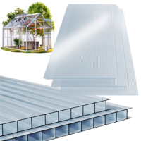 Hohlkammer-Polycarbonat MARK 4 mm, 60,5x121x0,4 cm, 14 Stück, transparent