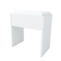 Hocker/Stuhl DIANA für Schminktisch, weiß
