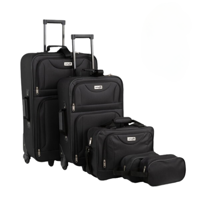 Kofferset TRAVEL, 5-teilig, schwarz