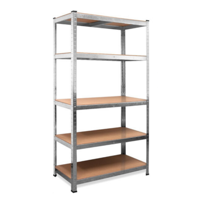 Hochlastregal HEAVY, max. 875 kg, 90x40x180 cm, silber