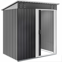 Gartenhaus für Werkzeuge Größe M, 162x86x181 cm, anthrazit
