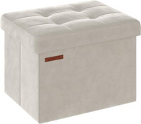 Hocker mit Stauraum OTO, 31x41x31 cm, creme