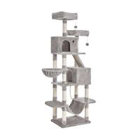 Katzenbaum PANTHER, 60x50x206cm, grau